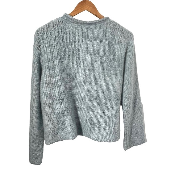 HABITAT Wool Blend Open Cardigan Light  Blue Women's Size L/XL - Picture 2 of 9